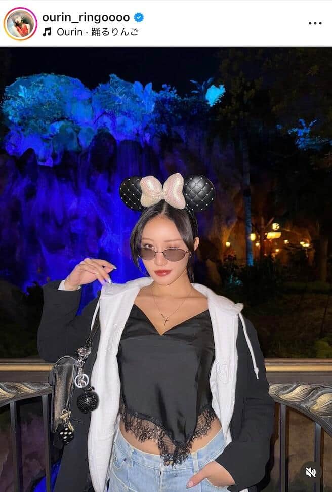 王林さんのインスタグラム（＠ourin_ringoooo）より