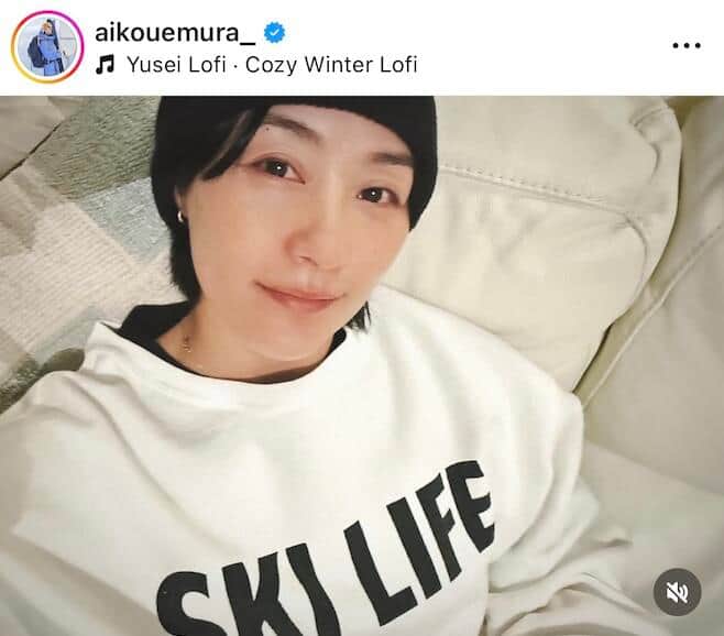 上村愛子さんのインスタグラム（＠aikouemura_）より