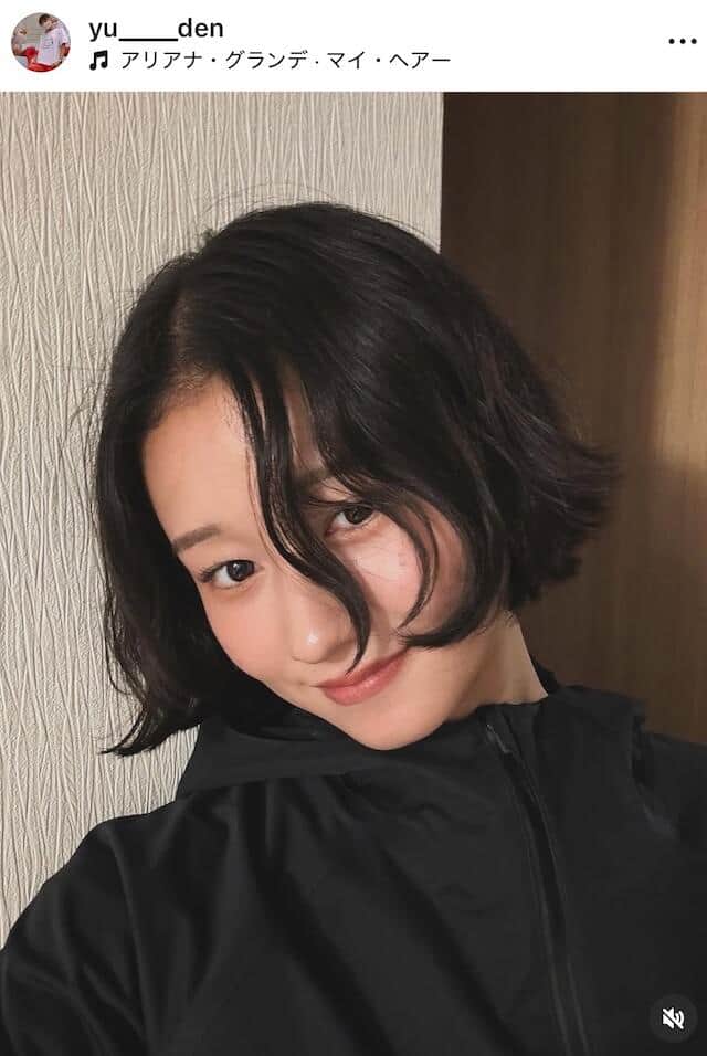 田中佑美選手のインスタグラム（＠yu____den）より