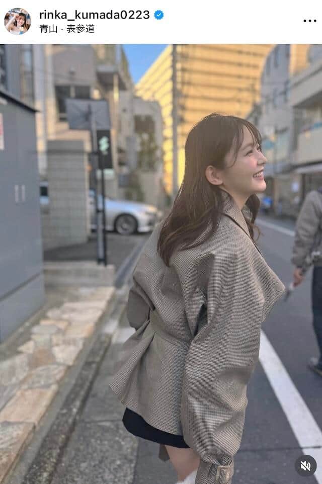 久間田琳加さんのインスタグラム（＠rinka_kumada0223）より