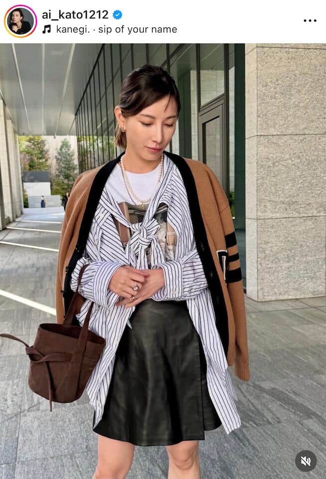 加藤あいさんのインスタグラム（＠ai_kato1212）より