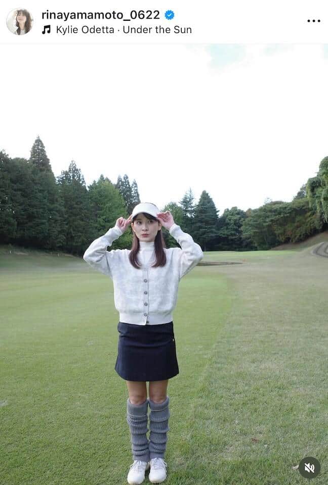 山本里菜さんのインスタグラム（＠rinayamamoto_0622）より