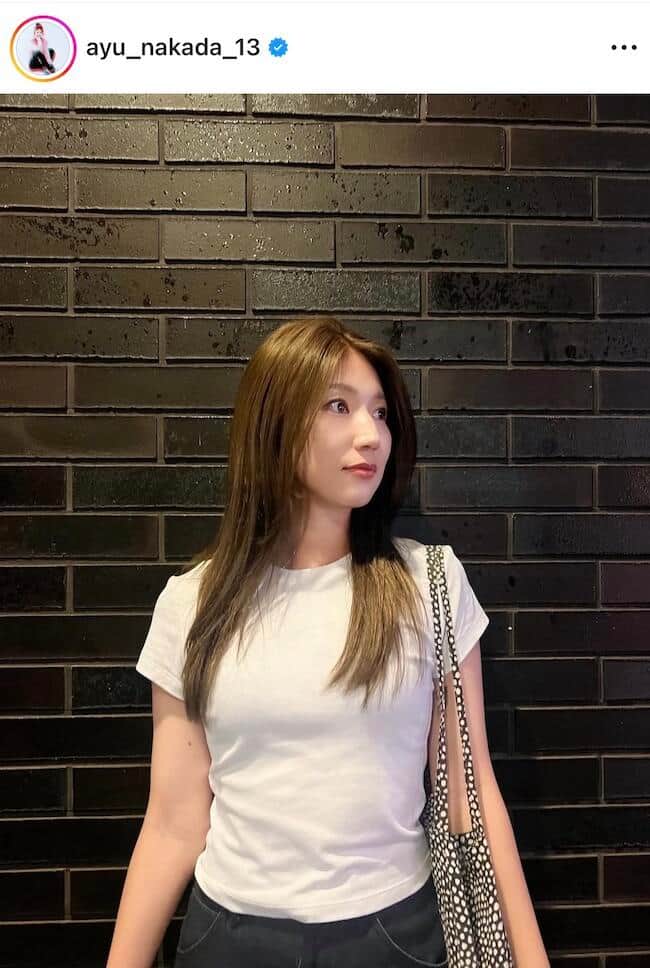 仲田歩夢さんのインスタグラム（＠ayu_nakada_13）より