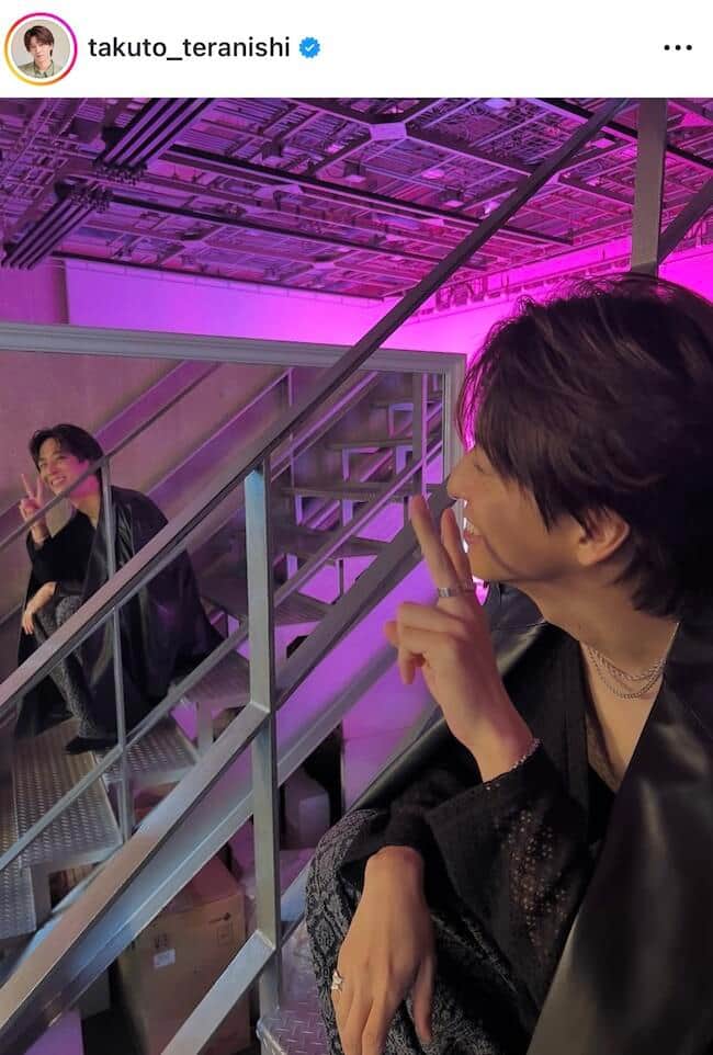寺西拓人さんのインスタグラム（＠takuto_teranishi）より