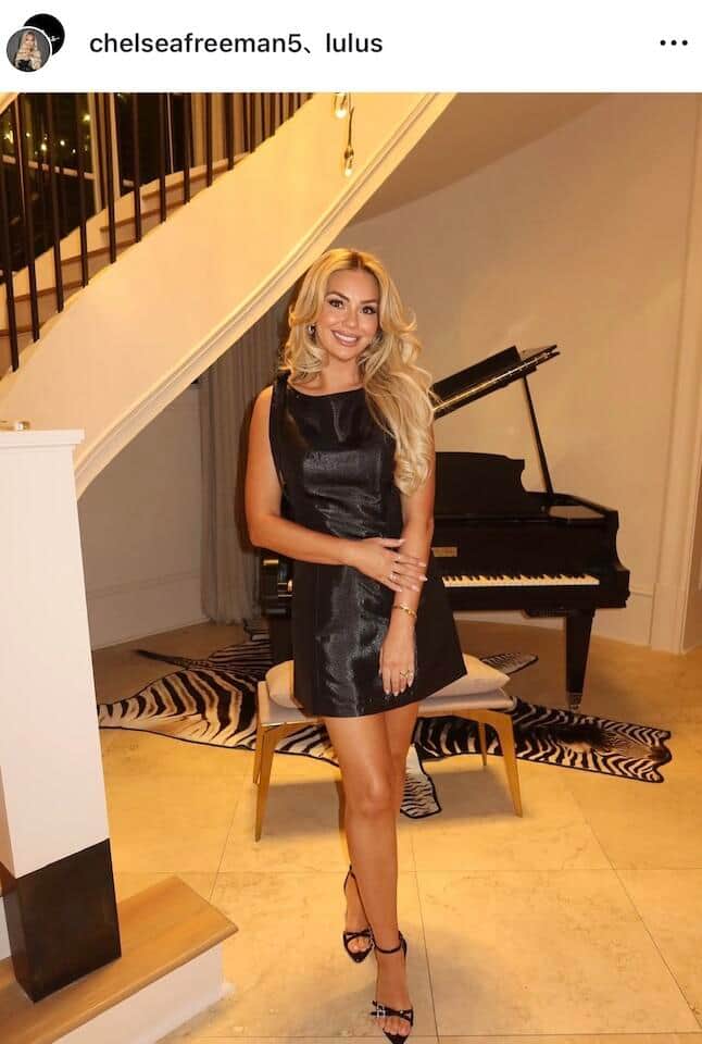 チェルシー・フリーマンさんのインスタグラム（＠chelseafreeman5）より