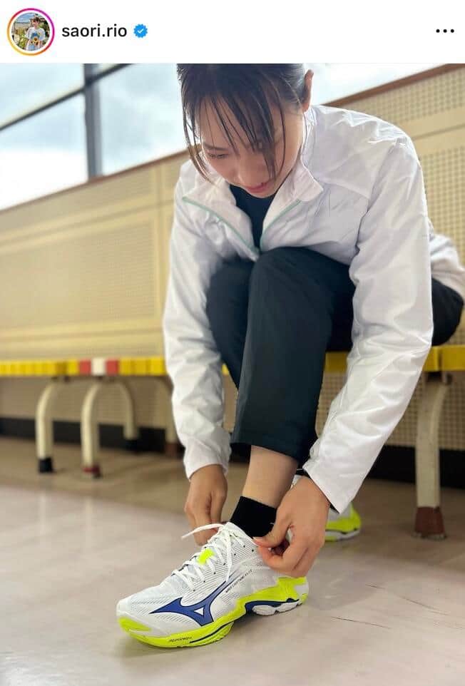 迫田さおりさんのインスタグラム（＠saori.rio）より