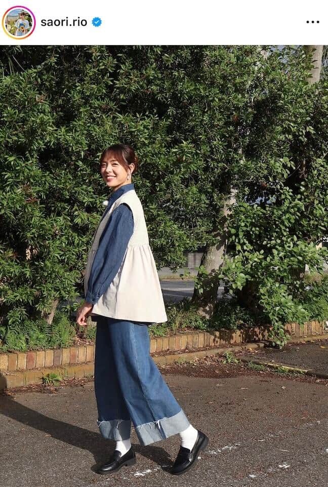 迫田さおりさんのインスタグラム（＠saori.rio）より