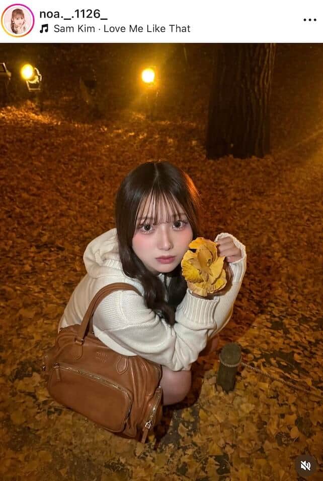 希空さんのインスタグラム（＠noa._.1126_）より