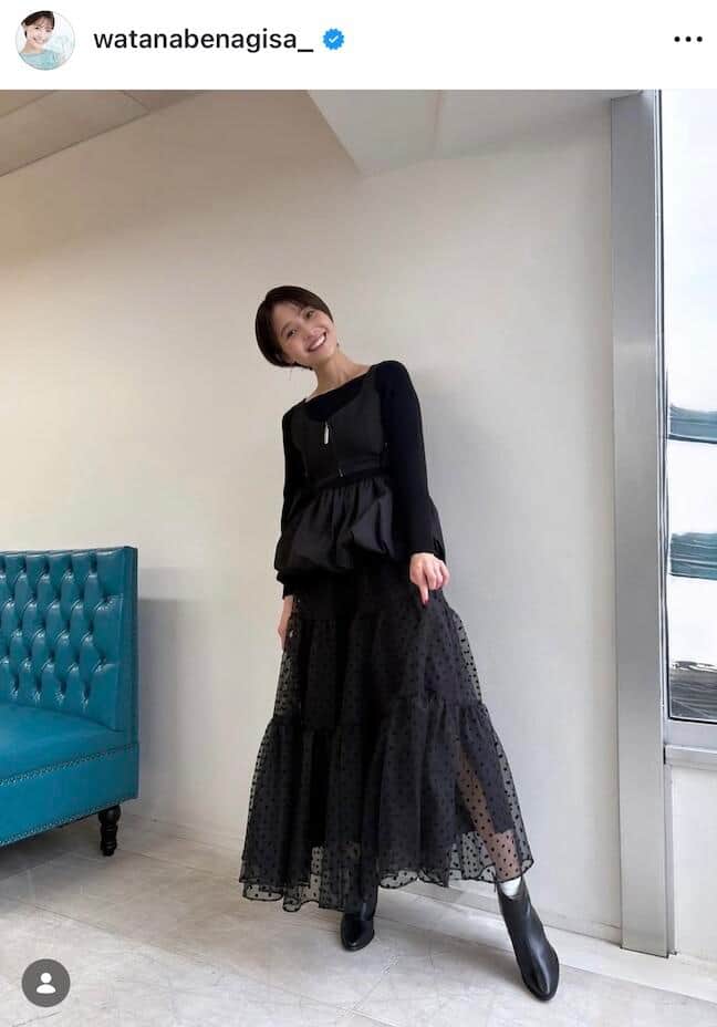 渡邊渚さんのインスタグラム（＠watanabenagisa_）より