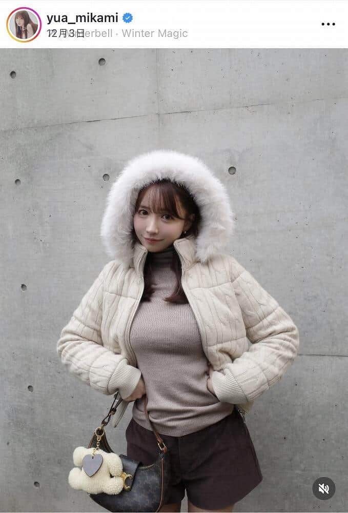 三上悠亜さんのインスタグラム（＠yua_mikami）より