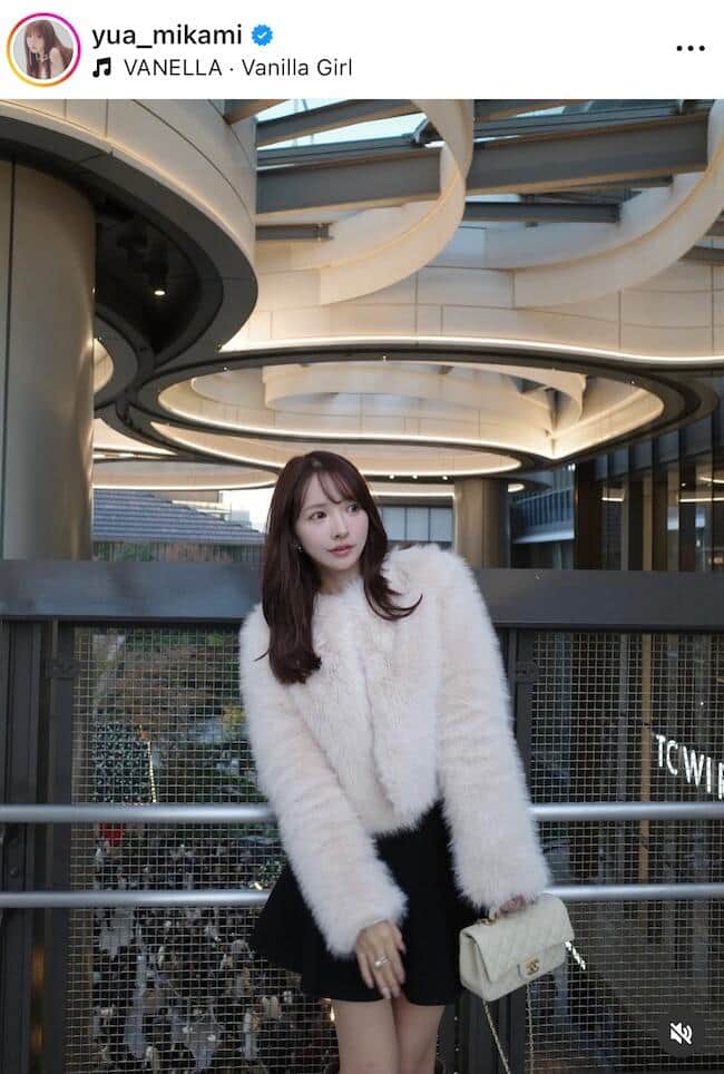 三上悠亜さんのインスタグラム（＠yua_mikami）より