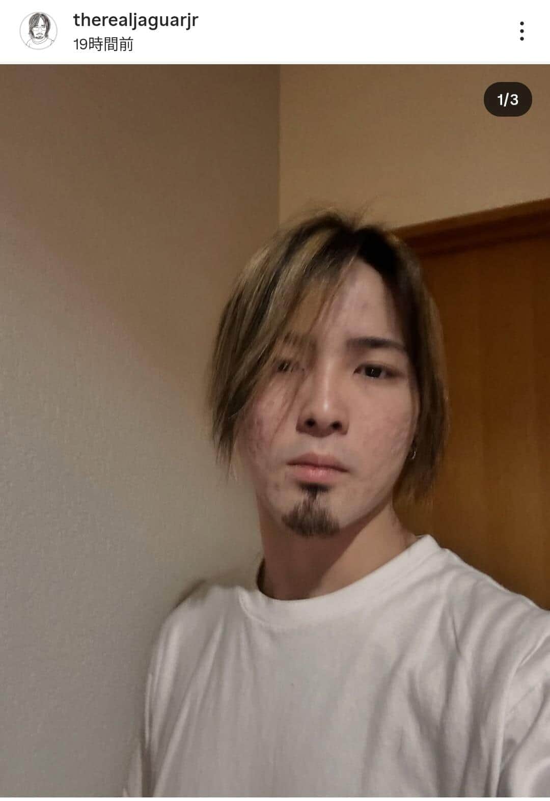 大維志さんのインスタグラム（＠therealjaguarjr）より