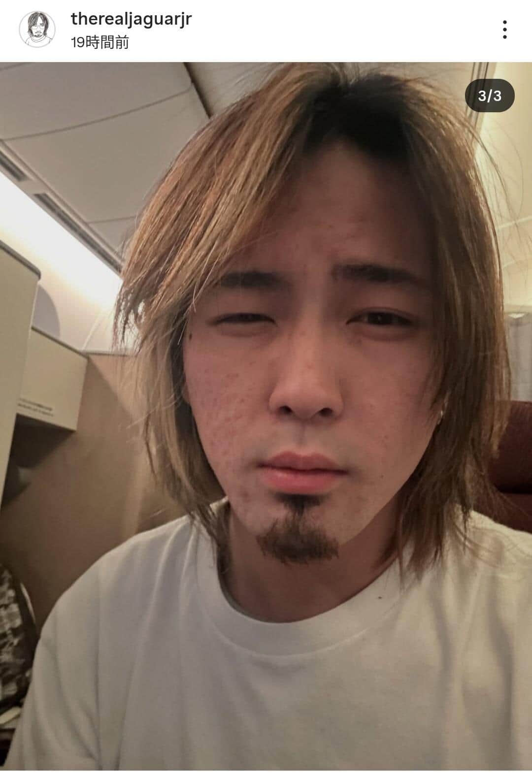 大維志さんのインスタグラム（＠therealjaguarjr）より