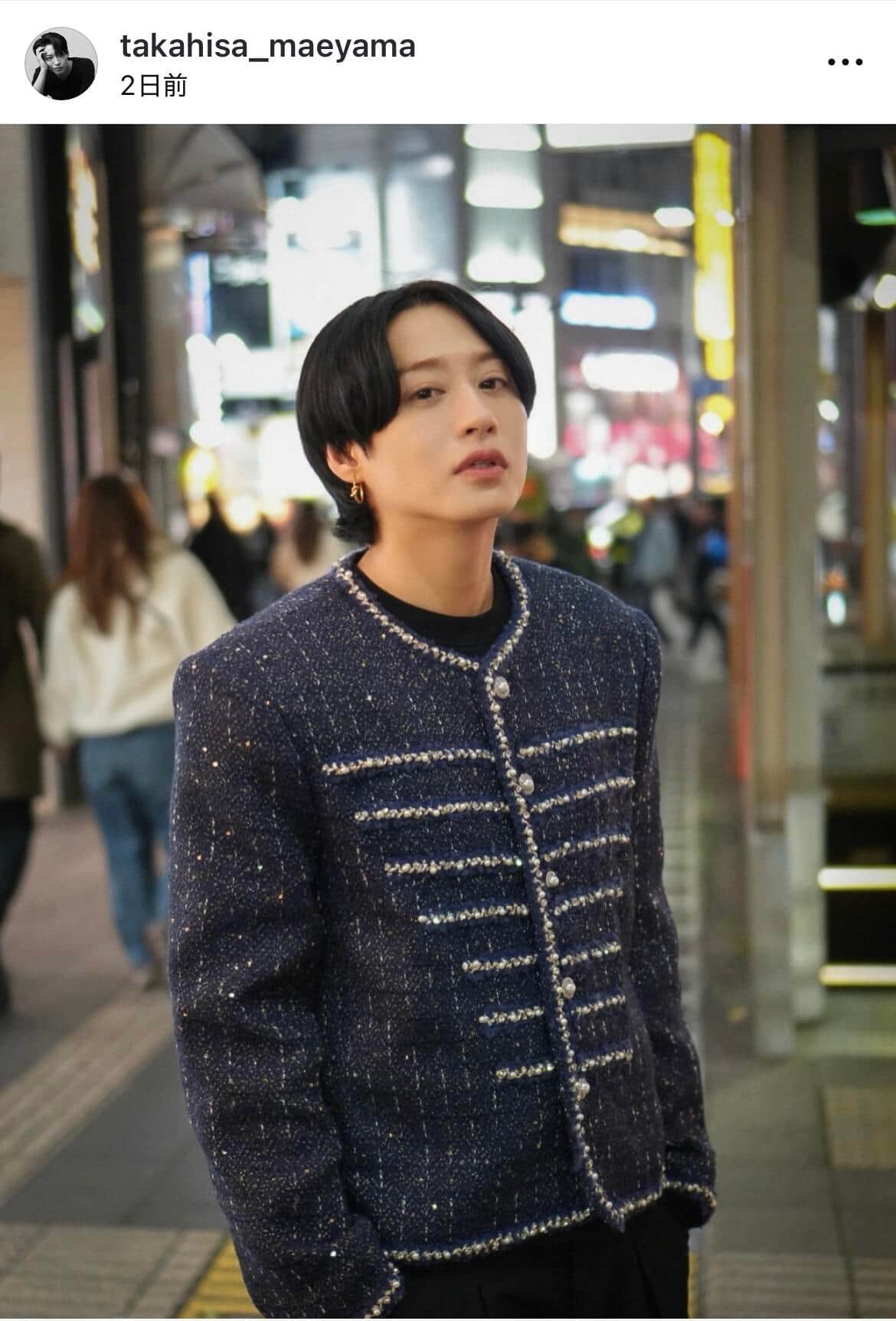 前山剛久さんのインスタグラム（＠takahisa_maeyama）より