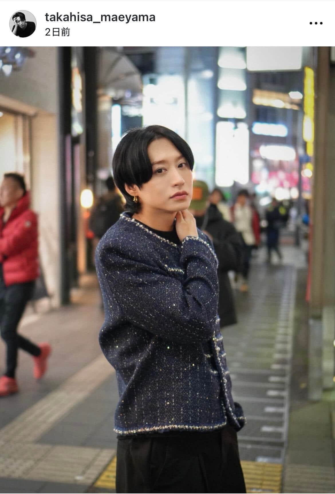 前山剛久さんのインスタグラム（＠takahisa_maeyama）より