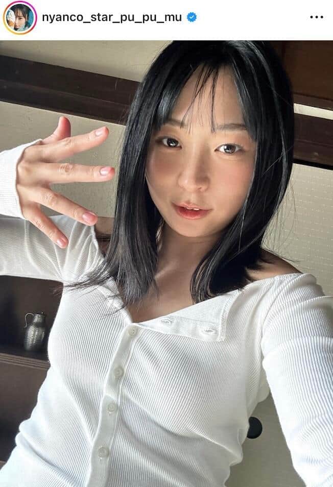 アンゴラ村長さんのインスタグラム（＠nyanco_star_pu_pu_mu）より