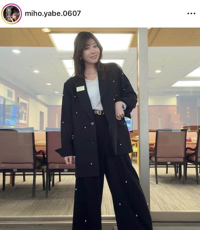 矢部美穂さんのインスタグラム（＠miho.yabe.0607）より