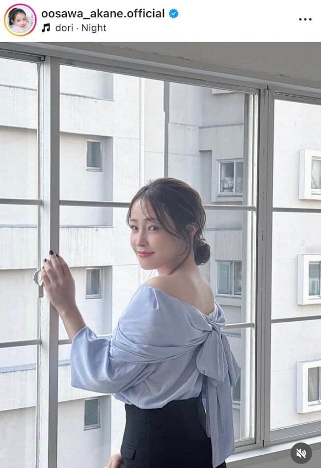 大沢あかねさんのインスタグラム（＠oosawa_akane.official）より