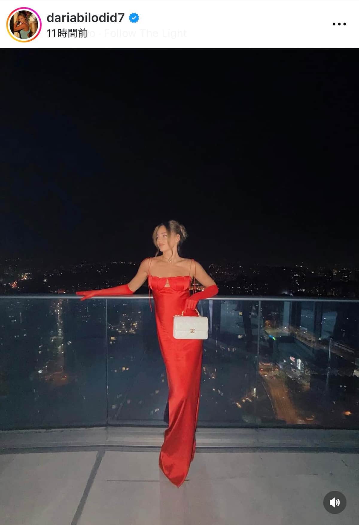 ダリア・ビロディドさんのインスタグラム（＠dariabilodid7）より