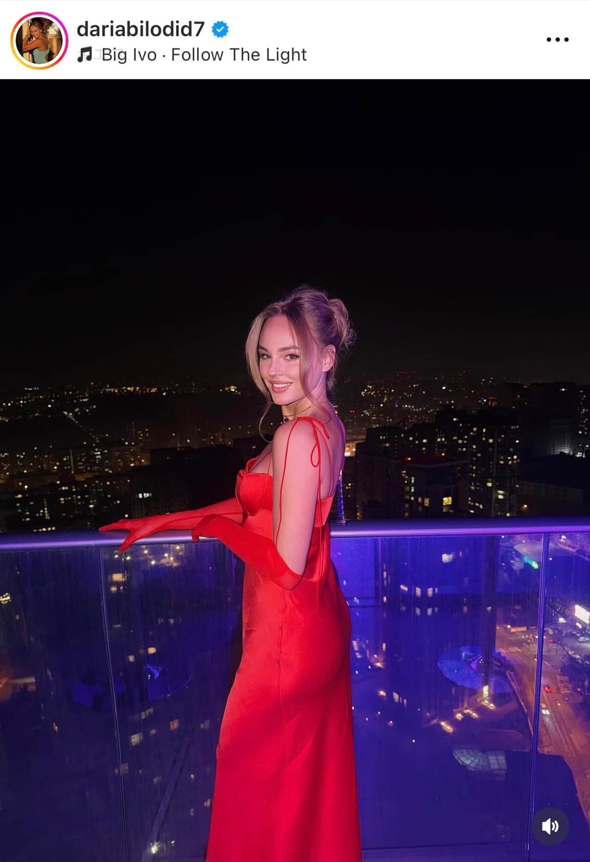 ダリア・ビロディドさんのインスタグラム（＠dariabilodid7）より
