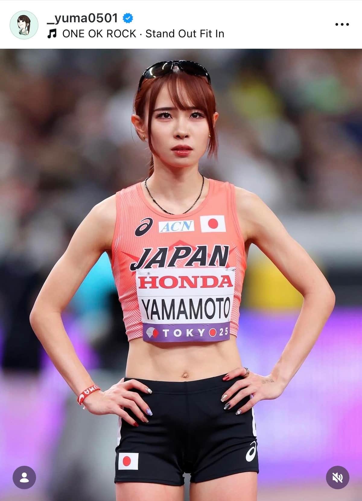 山本有真さんのインスタグラム（＠_yuma0501）より