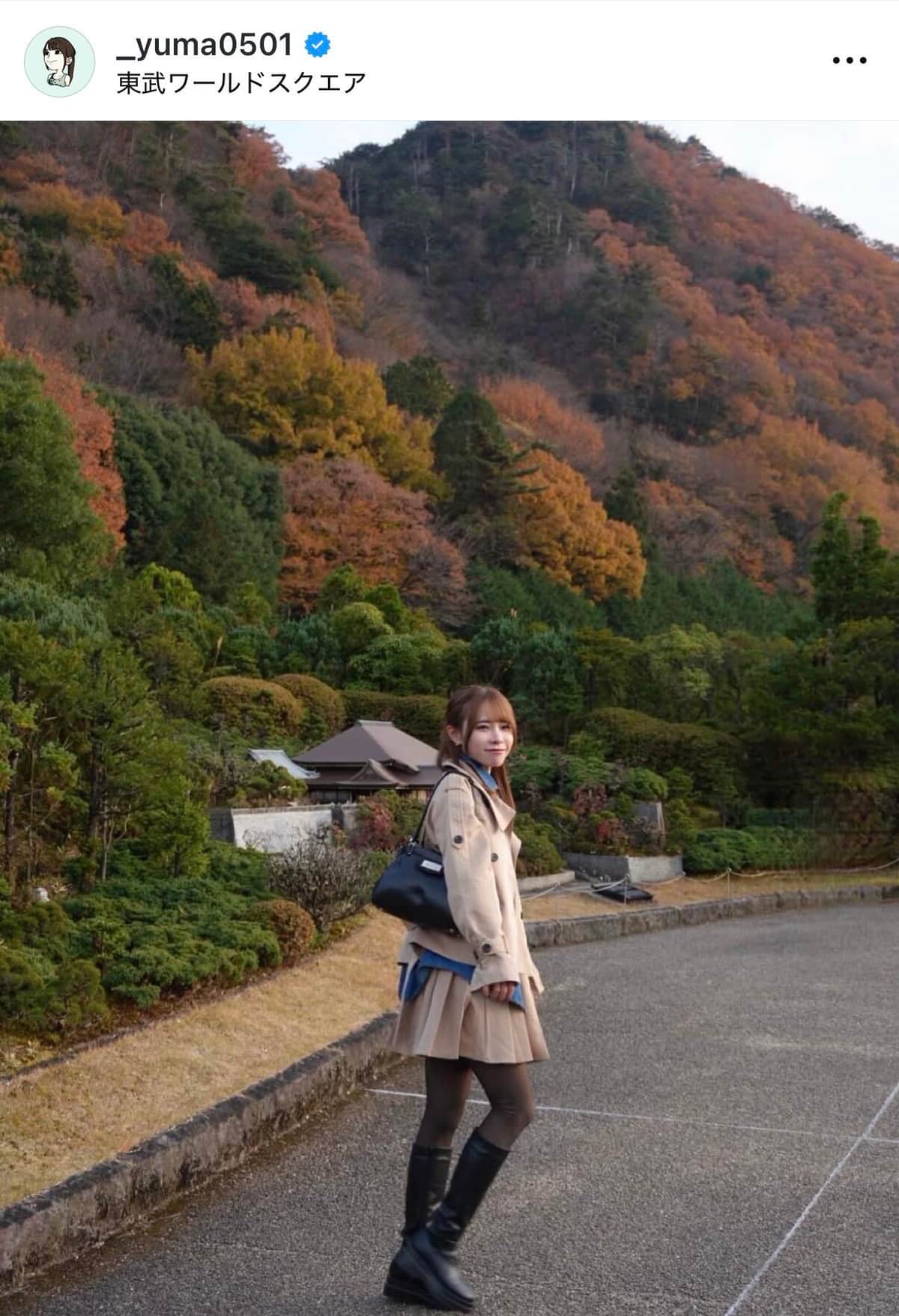 山本有真さんのインスタグラム（＠_yuma0501）より