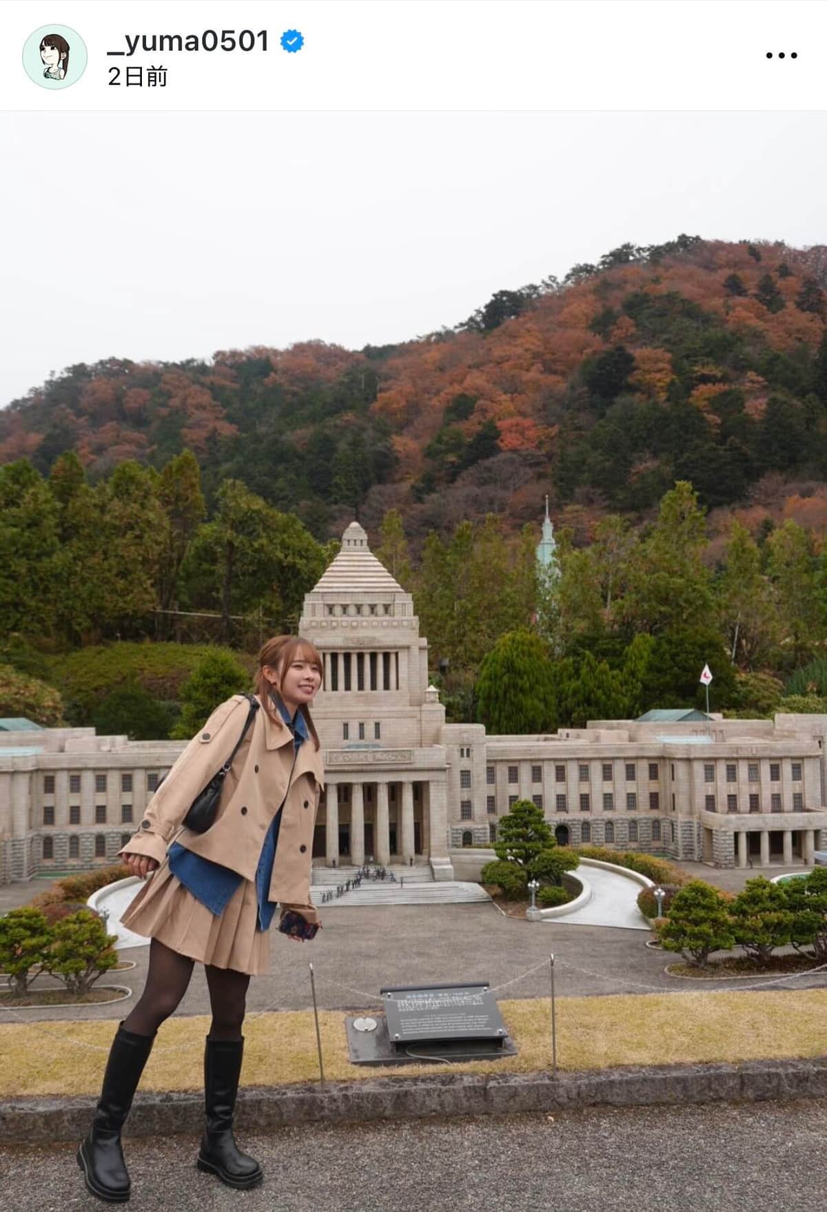 山本有真さんのインスタグラム（＠_yuma0501）より