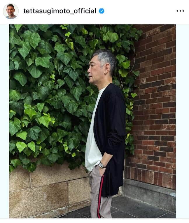 杉本哲太さんのインスタグラム（＠tettasugimoto_official）より