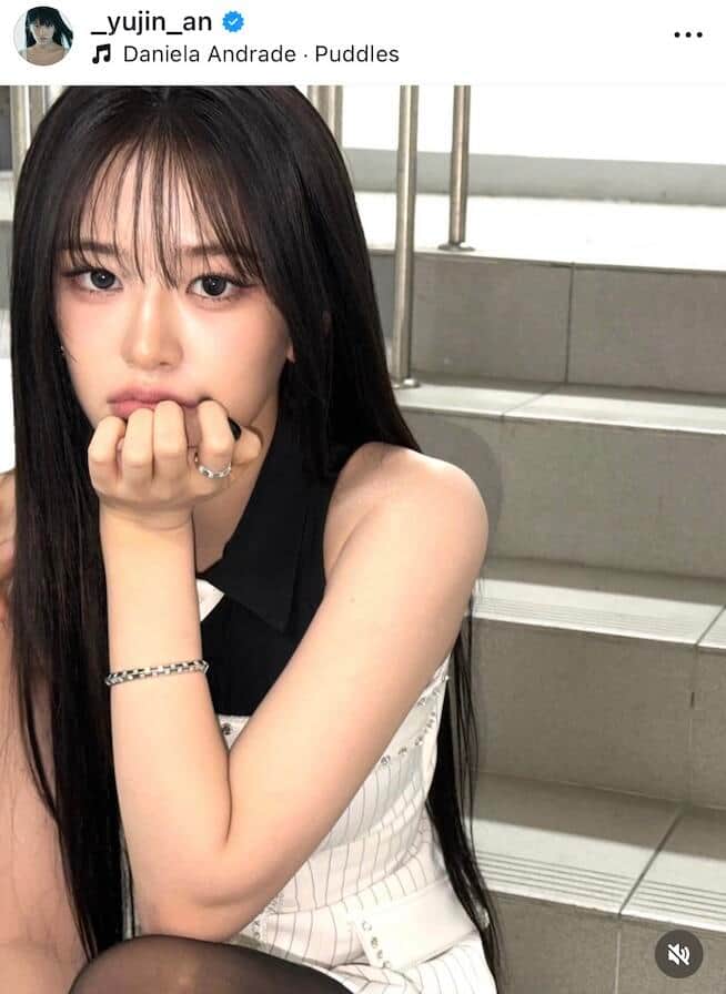 ユジンさんのインスタグラム（＠_yujin_an）より