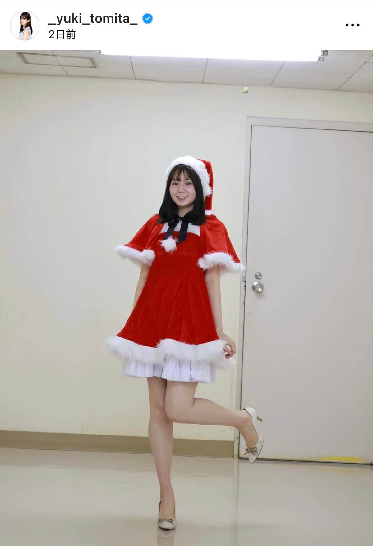 冨田有紀さんのインスタグラム（＠_yuki_tomita_）より