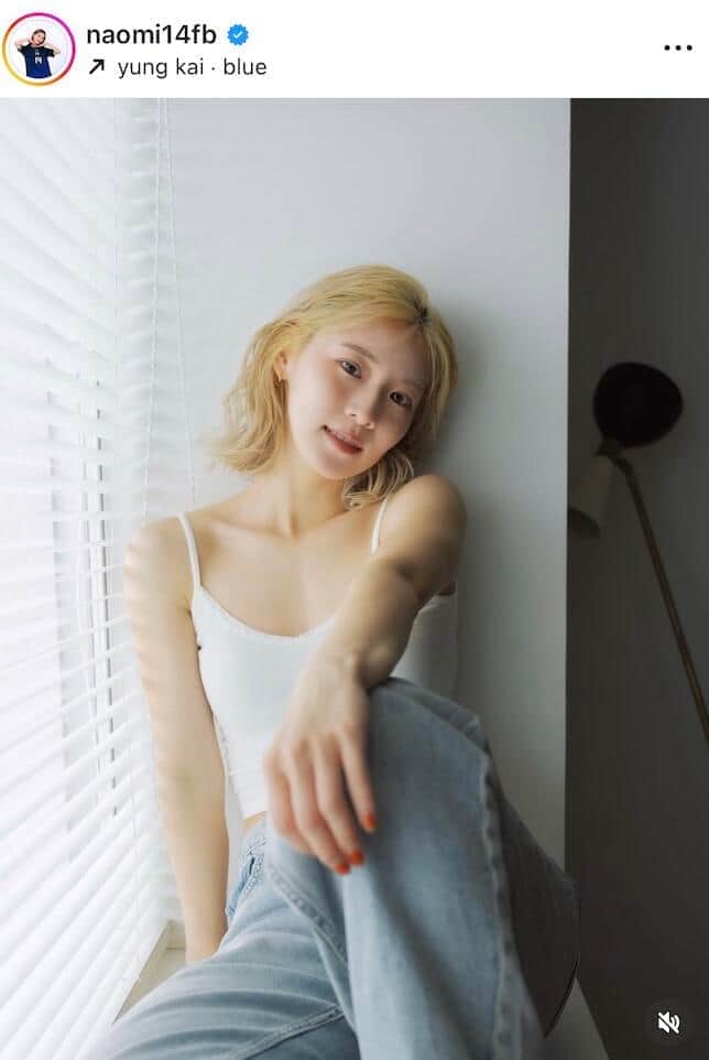 松本直美選手のインスタグラム（＠naomi14fb）より
