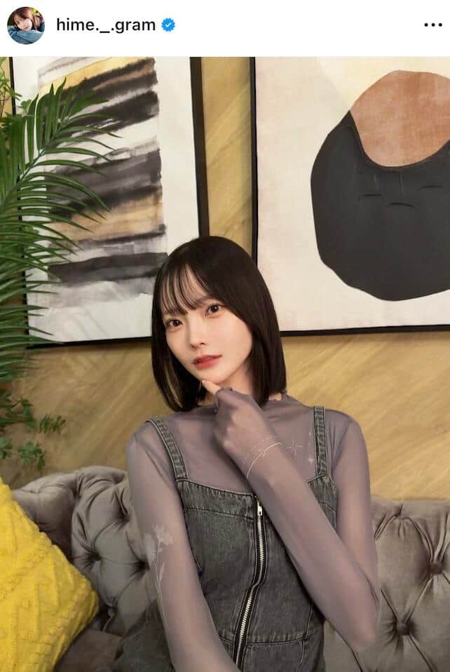 新谷姫加さんのインスタグラム（＠hime._.gram）より