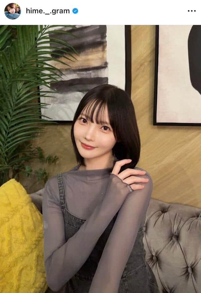 新谷姫加さんのインスタグラム（＠hime._.gram）より