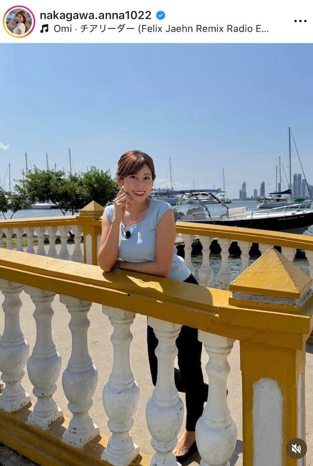 中川安奈さんのインスタグラム（＠nakagawa.anna1022）より