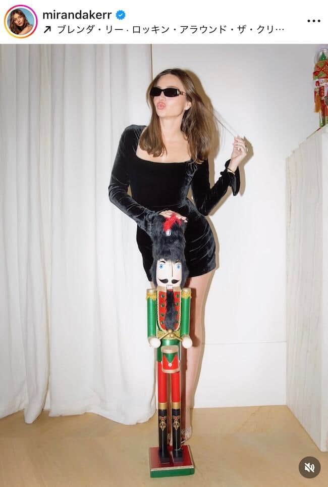 ミランダ・カーさんのインスタグラム（＠mirandakerr）より