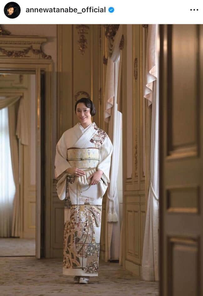 杏さんのインスタグラム（＠annewatanabe_official）より