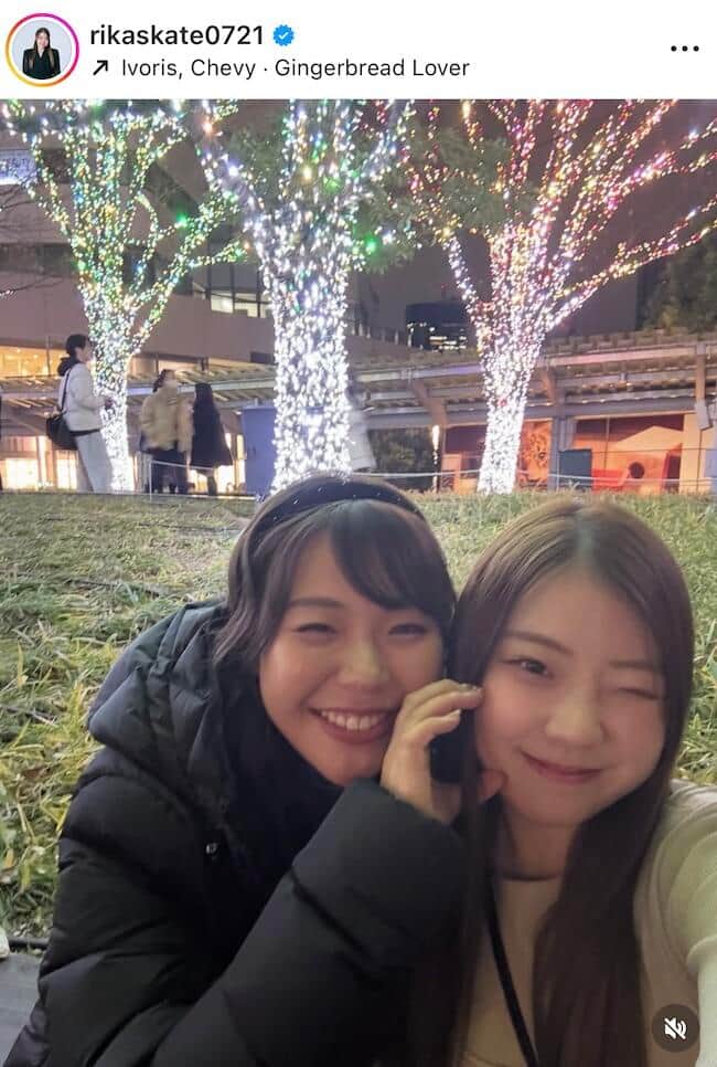 紀平梨花選手のインスタグラム（＠rikaskate0721）より
