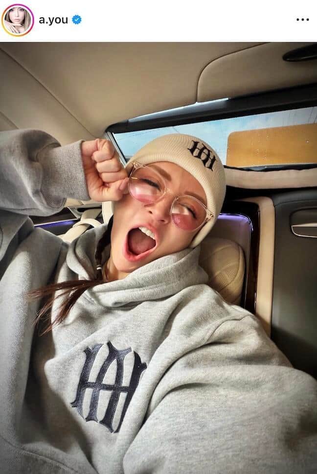 浜崎あゆみさんのインスタグラム（＠a.you）より