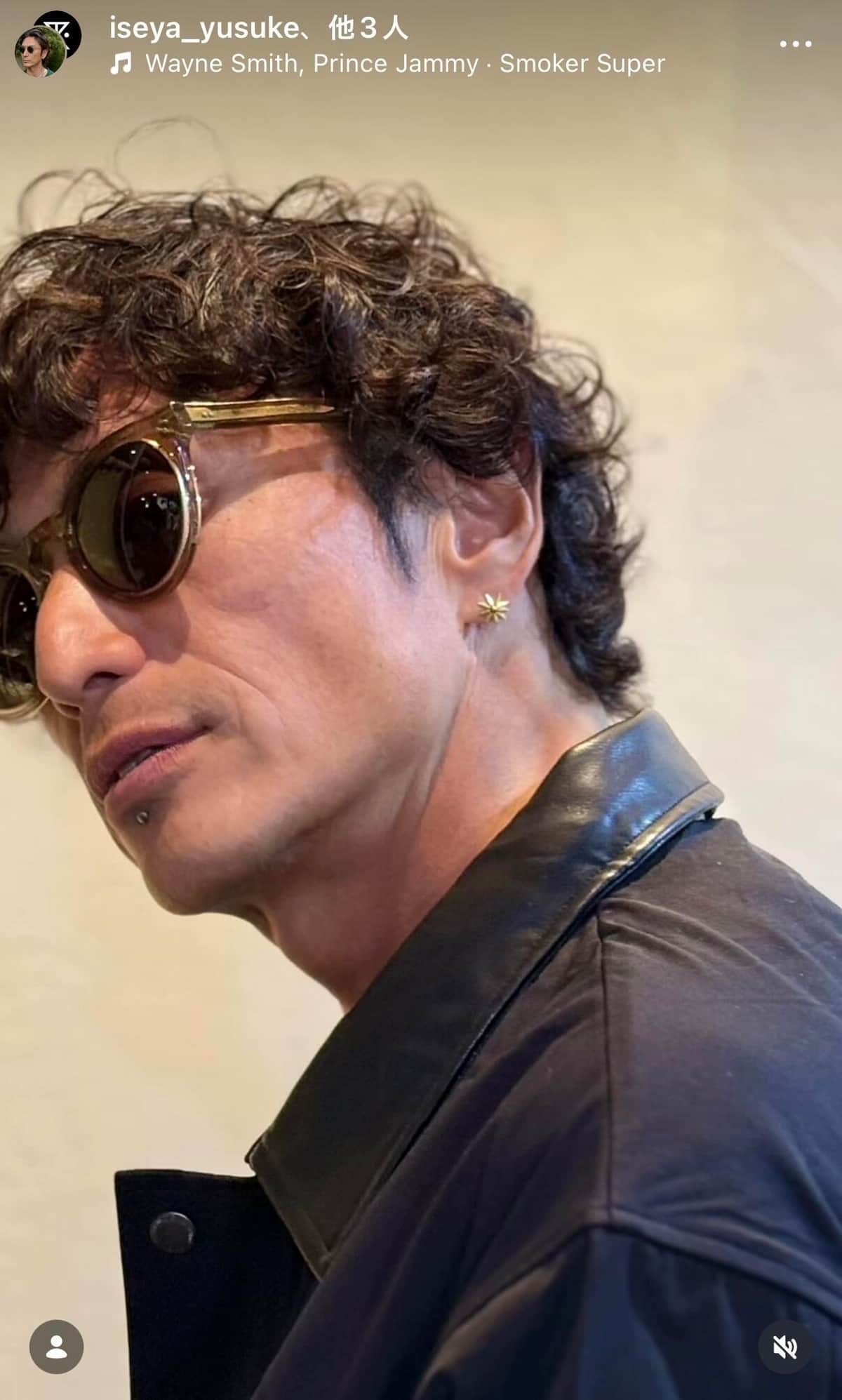 伊勢谷友介さんのインスタグラム（＠iseya_yusuke）より