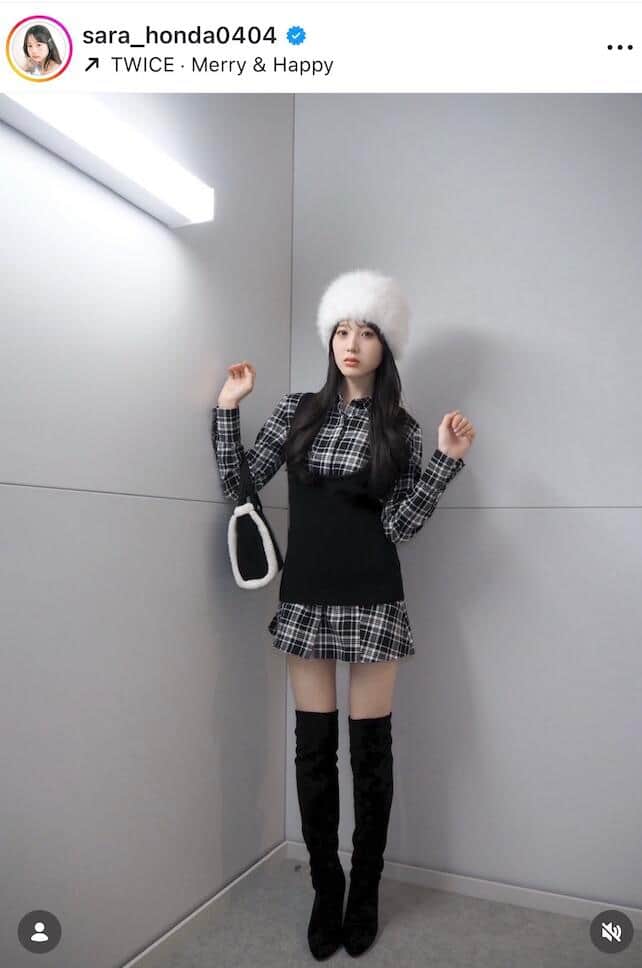 本田紗来さんのインスタグラム（＠sara_honda0404）より