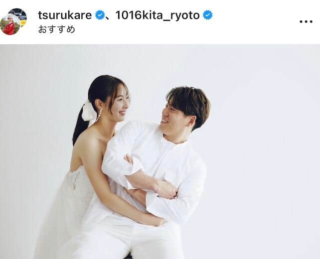 鶴岡果恋選手のインスタグラム（＠tsurukare）より