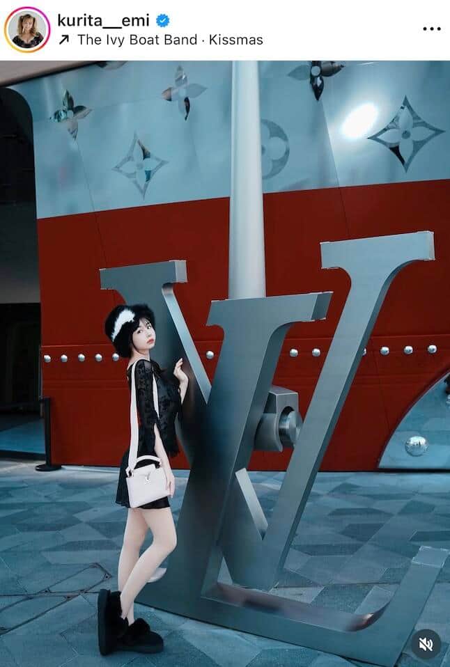 くりえみさんのインスタグラム（＠kurita__emi）より