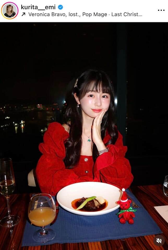 くりえみさんのインスタグラム（＠kurita__emi）より