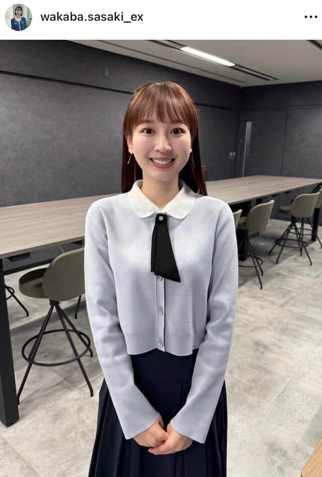 佐々木若葉さんのインスタグラム（＠wakaba.sasaki_ex）より