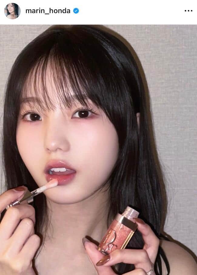 本田真凜さんのインスタグラム（＠marin_honda）より