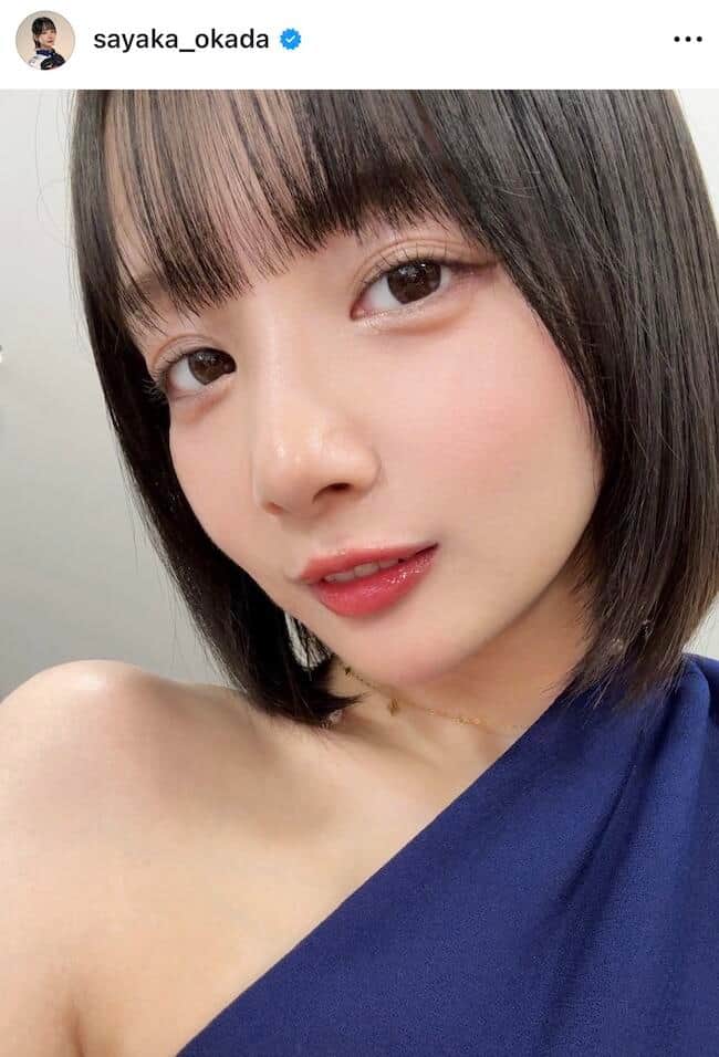 岡田紗佳さんのインスタグラム（＠sayaka_okada）より