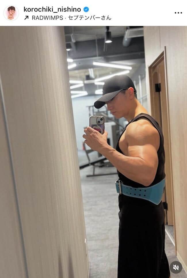 西野創人さんのインスタグラム（＠korochiki_nishino）より