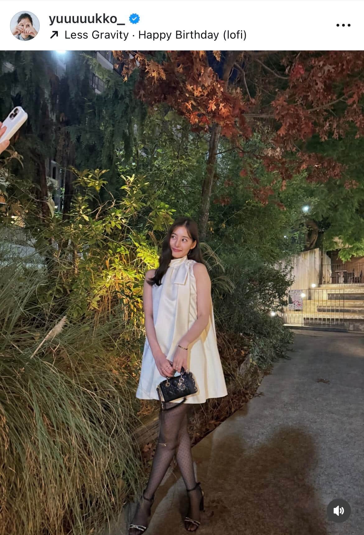 新木優子さんのインスタグラム（＠yuuuuukko_）より