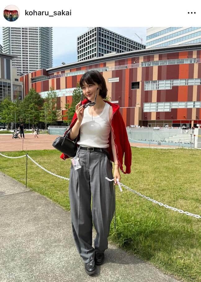 堺小春さんのインスタグラム（＠koharu_sakai）より