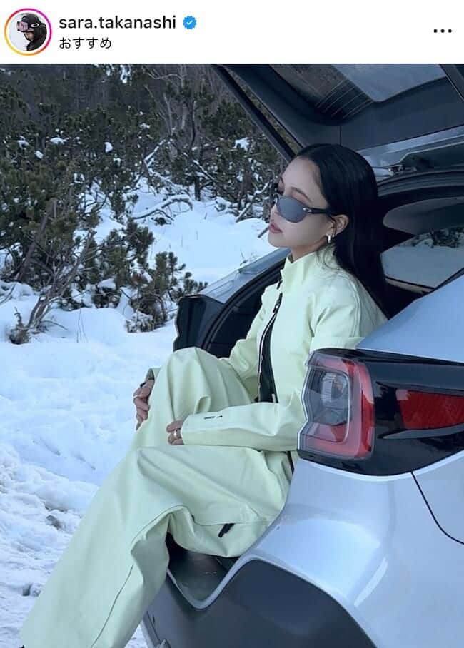 高梨沙羅さんのインスタグラム（＠sara.takanashi）より